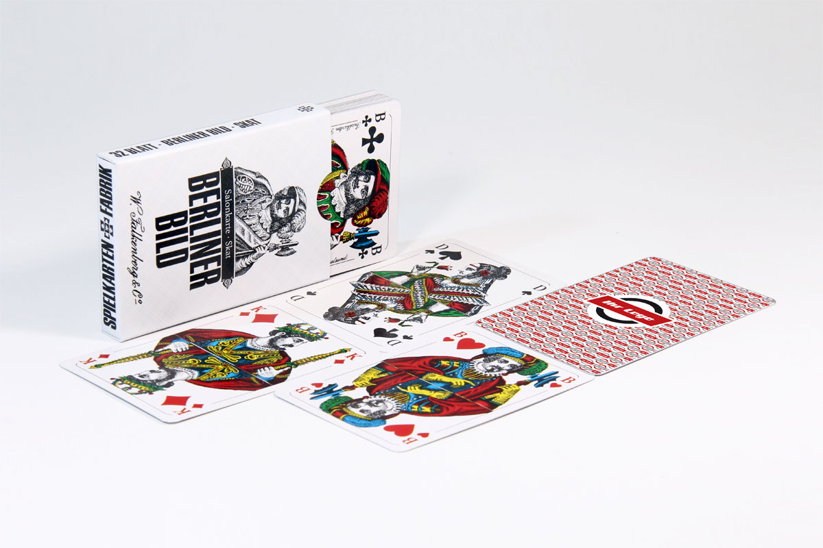 Berliner Bild sucht Werbepaten - Stralsunder Spielkarten als feinster Botschafter ihres Unternehmens